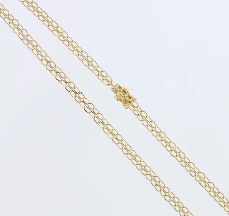Kaulaketju, pituus 43,5cm, 585,  Paino: 8 g