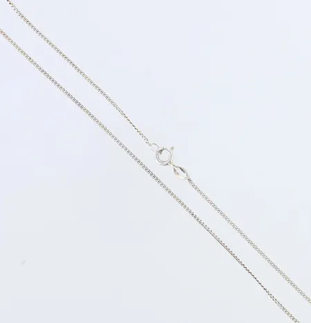 Panssarikaulaketju, pituus 45cm, 925,  Paino: 2,5 g