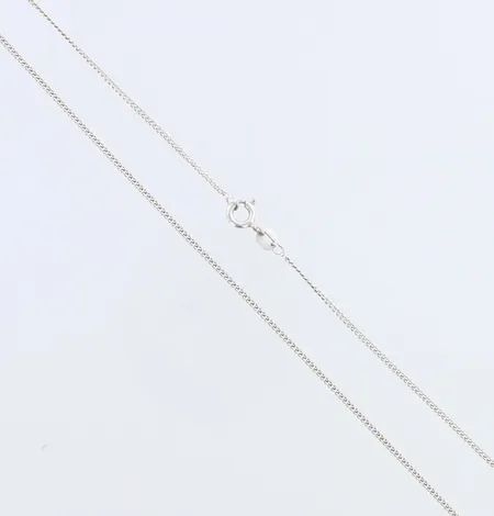 Panssarikaulaketju, pituus 39cm, 925,  Paino: 2 g