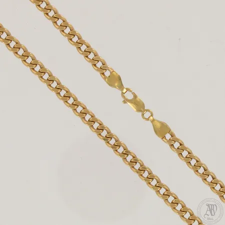 Panssarikaulaketju, pituus 49cm ja leveys 4mm, 750,  Paino: 13,2 g
