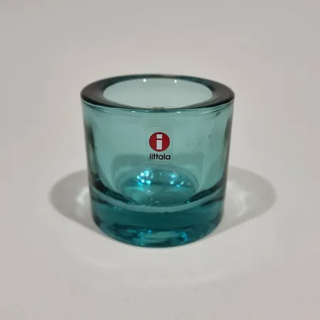 Tuikkulyhty, Iittala, Kivi, korkeus 60mm, veden vihreä