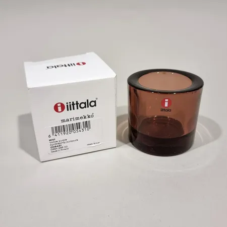 Kynttilälyhty, Iittala, Kivi, 60mm, purppura