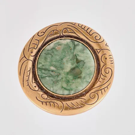 Kivirintakoru, Kalevala Koru, Ø 47mm, pronssia