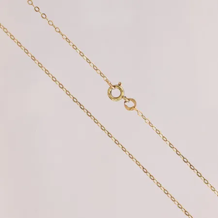 Kaulaketju, pituus 62cm, 585,  Paino: 2 g