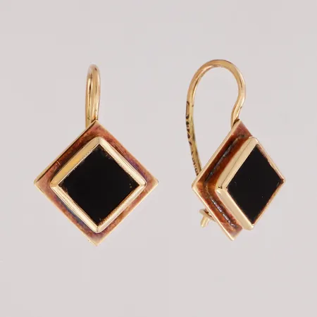 Kivikorvakorut, korkeus 19mm, 585br,  Paino: 2,6 g