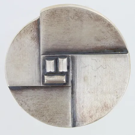 Rintaneula-riipus, Ø32mm, 925,  Paino: 17,4 g