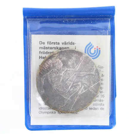 Juhlaraha, Yleisurheilun MM 1983, nimellisarvo 50mk, 500,  Paino: 21,9 g
