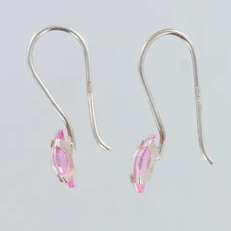 Kivikorvakorut, korkeus 22mm, 925br,  Paino: 0,9 g