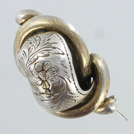 Viallinen rintaneula, leveys 29mm, 800h,  Paino: 3,9 g