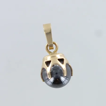 Helmi-riipus, korkeus 14mm, 585br,  Paino: 1 g