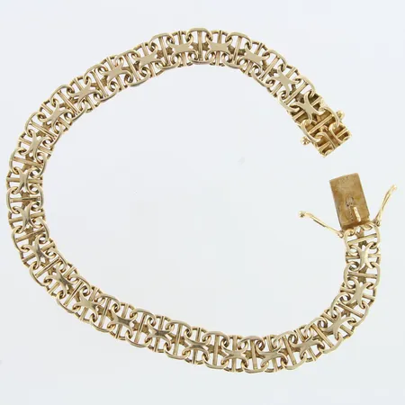 Ranneketju, pituus 185mm, leveys 6,8mm, 585,  Paino: 9,7 g