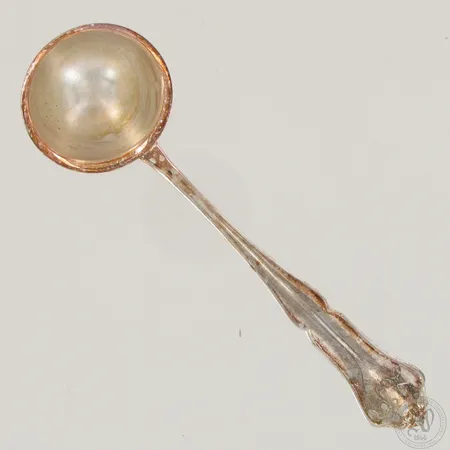 Kahvimitta, pituus 140mm, Chippendale, kaiverrettu, 830,  Paino: 25,9 g
