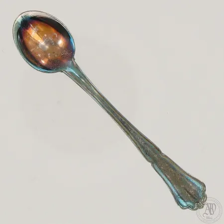 Suolalusikka, pituus 65mm, Chippendale, 830,  Paino: 3,5 g