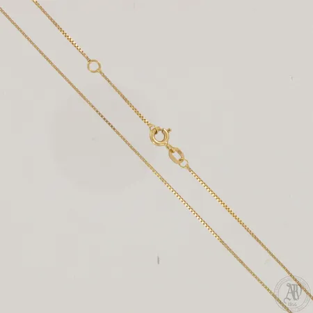 Viallinen kaulaketju, 585,  Paino: 1,8 g