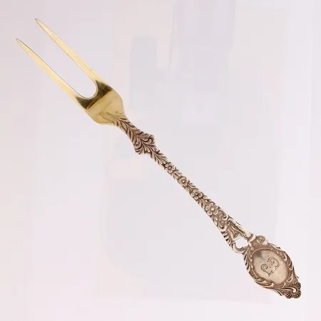 Otinhaarukka, kaiverrettu, pituus 147mm, 813, Paino: 17,2 g