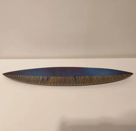 Kuparivati, Juha Lukkonen, Latimeri, mitat 9x43cm, kierrätysmetalli