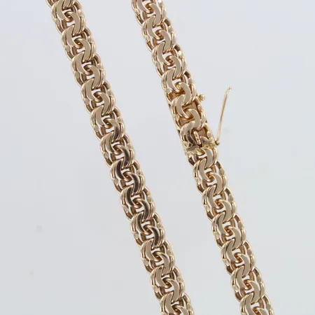 Bismarck-kaulaketju, leveys 7,7mm, pituus 61cm,  585,  Paino: 82,3 g