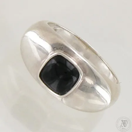 Kivisormus, koko 17¼, 925br,  Paino: 5,7 g