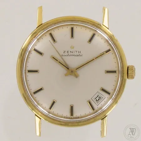 Viallinen kultarannekello Zenith, 585br,  Paino: 34 g