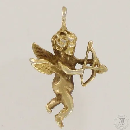Cupido-riipus, korkeus 30mm, leveys 20mm, 925,  Paino: 2,4 g