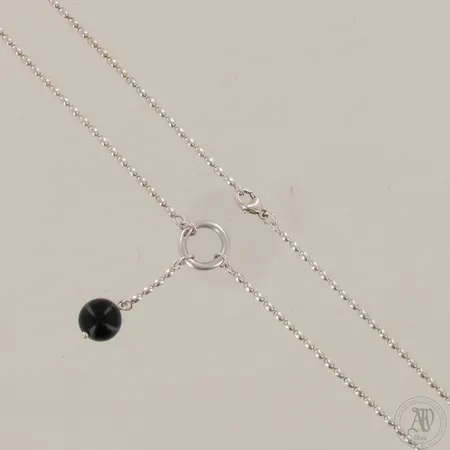 Kaulakoru, Pore, Kalevala Koru, pituus 48cm, korkeus 50mm, leveys 15mm, 925br,  Paino: 13,3 g