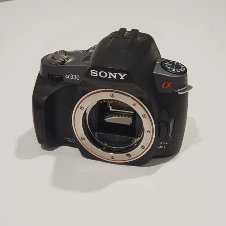 Viallinen digikameran runko Sony A330 