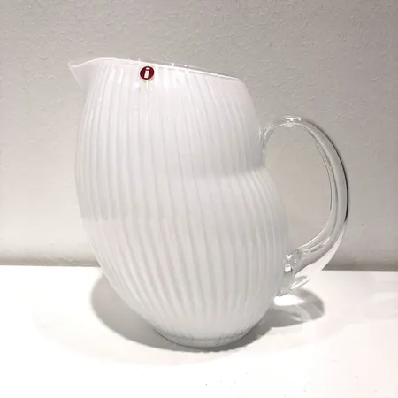 Lasikannu, Gluck!, Iittala, tilavuus 1,5l, korkeus 165mm 
