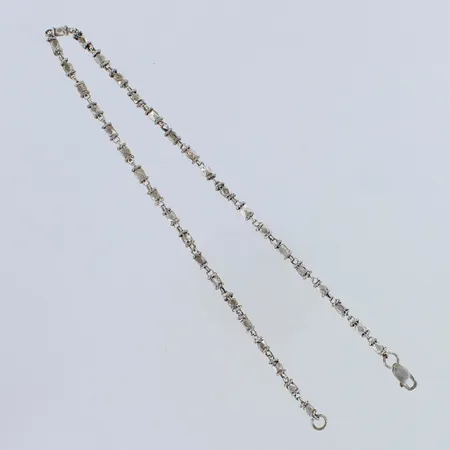 Nilkkaketju, 290mm, 925,  Paino: 8 g
