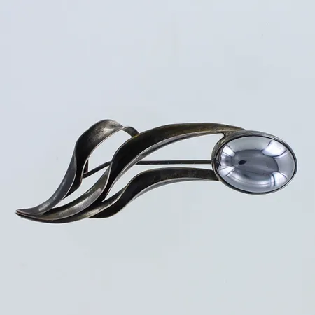 Kivirintaneula, leveys 62mm, 925br,  Paino: 7,7 g