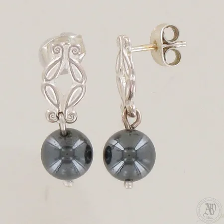 Korvakorut, Iris, Kalevala Koru, korkeus 25mm, leveys 10mm, 925br,  Paino: 4,7 g