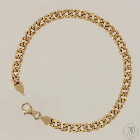 Panssariranneketju, pituus 190mm, leveys 5mm, 585,  Paino: 5,8 g