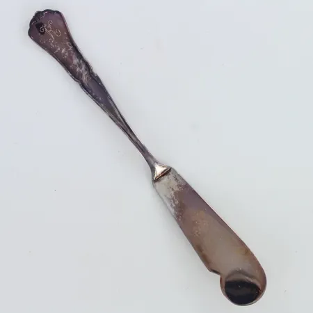 Sinappiveisti, chippendale, kaiverrettu, pituus 125mm, 830,  Paino: 15,5 g