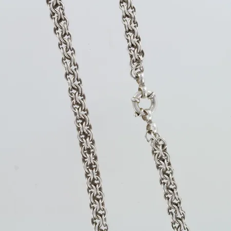 Kuningaskaulaketju, pituus 45cm, 800h,  Paino: 52,1 g
