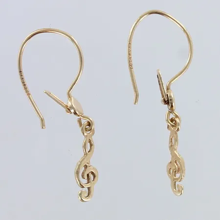 Korvakorut, korkeus 23mm, 585,  Paino: 0,6 g