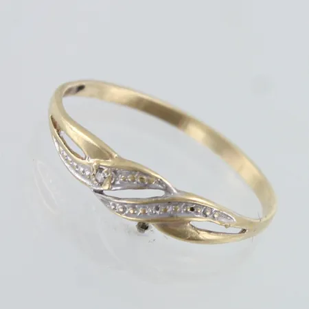 Timattisormus 1xn.0.005ct, koko 16¼, 585,  Paino: 0,8 g