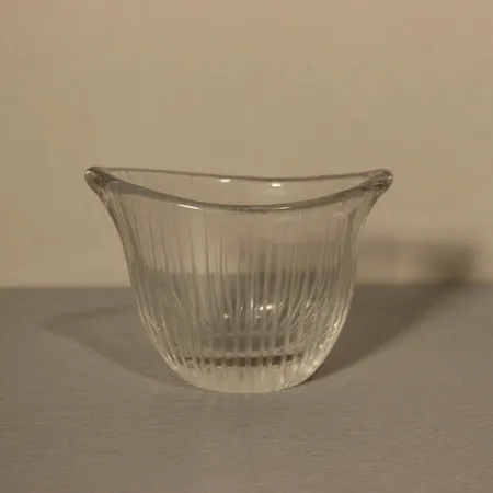 Taidelasi Iittala, -3514, Tapio Wirkkala, Iittala, viivahiottu, korkeus 60mm, leveys 80mm