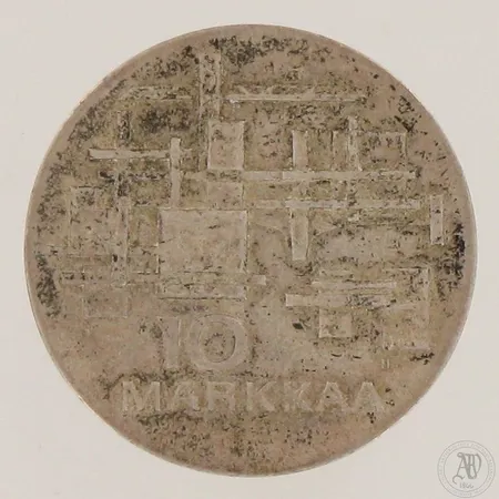 Juhlaraha, 10 markkaa, Itsenäinen Suomi 50 vuotta 1917 -1967, Suomi, 900,   Paino: 0 g