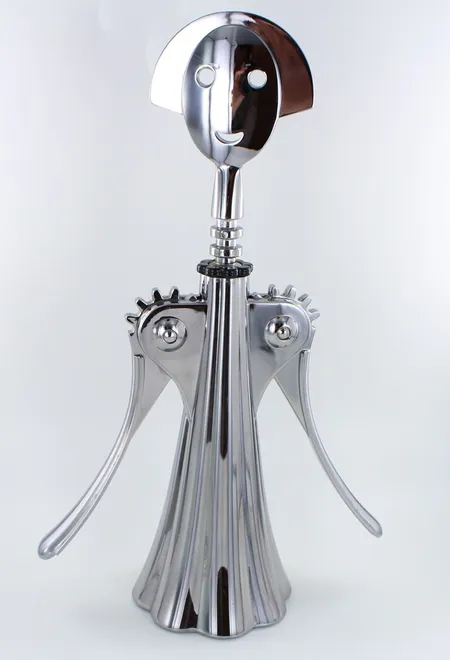 Viinipullon avaaja ANNA G, Alessi, korkeus 24,5cm