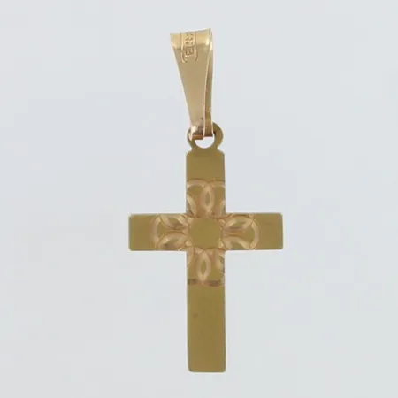 Kuvioitu ristiriipus, korkeus 20mm, 585,  Paino: 0,4 g