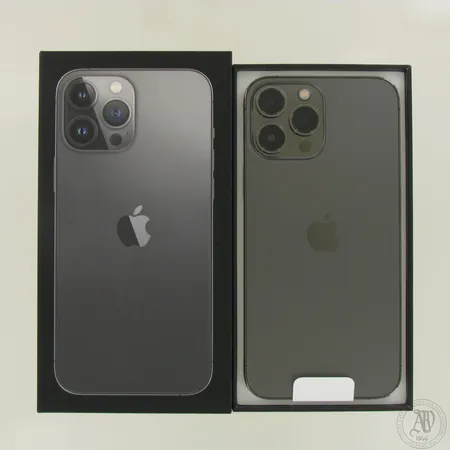 Älypuhelin, Apple Iphone 13 Pro Max 5G, 128GB, Graphite, MLL63KG/A, käyttämätön, paketti avattu huutokauppaa varten, laatikko, lightning kaapeli ja ostokuitti 1.4.2022