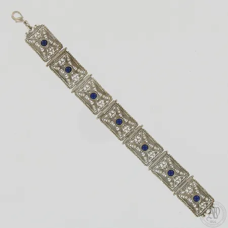 Kivirannekoru, pituus 180mm, 925br,  Paino: 22,8 g