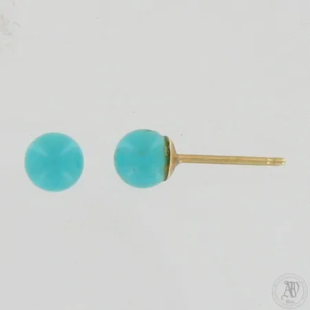 Kivikorvakorut, Ø 5mm, 585br,  Paino: 0,6 g