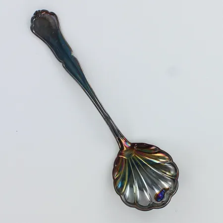 Sokerilusikka, chippendale, pituus 116mm, 830,  Paino: 11,5 g