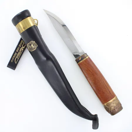Puukko, J.Marttiini Finland, pituus 230mm, terän pituus 110mm, tuppi 