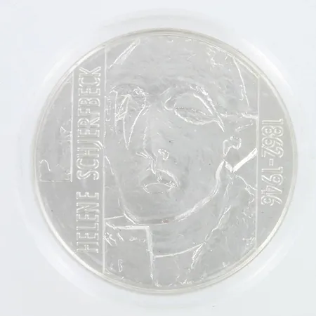 Juhlaraha Helene Schjerfbeck ja kuvataide 1996, nimellisarvo 100mk, 925, Paino: 24 g