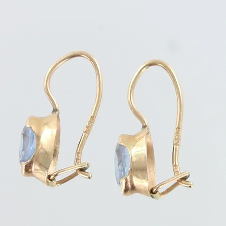 Kivikorvakorut, korkeus 16mm, 585br,  Paino: 1,2 g