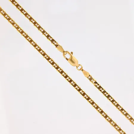 Kaulaketju, pituus 40cm, leveys 2,6mm, 750,  Paino: 9,2 g