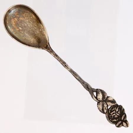 Hillolusikka, kaiverrettu, Ruusu, pituus 130mm, 813,  Paino: 14,9 g
