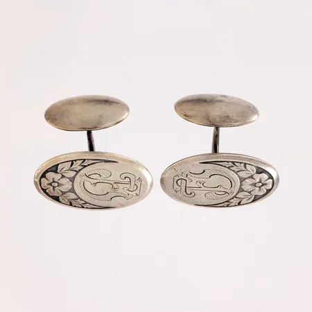 Kalvisinnapit, kaiverretu, mitat 12x19mm, 813,  Paino: 13,7 g