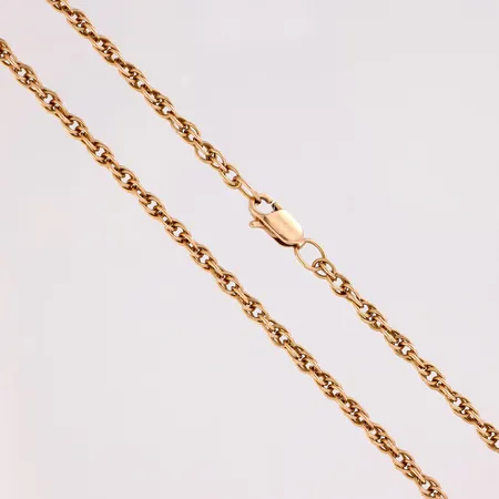 Kaulaketju, pituus 57,5cm, leveys 2,6mm, 585,  Paino: 9,7 g